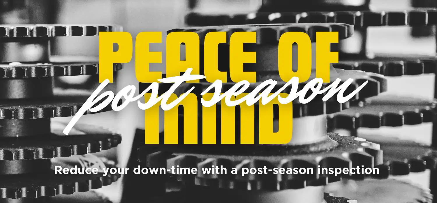 Peace of mind - post season inspections with Norheim