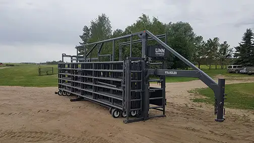 Linn Wrangler portable livestock catch pen